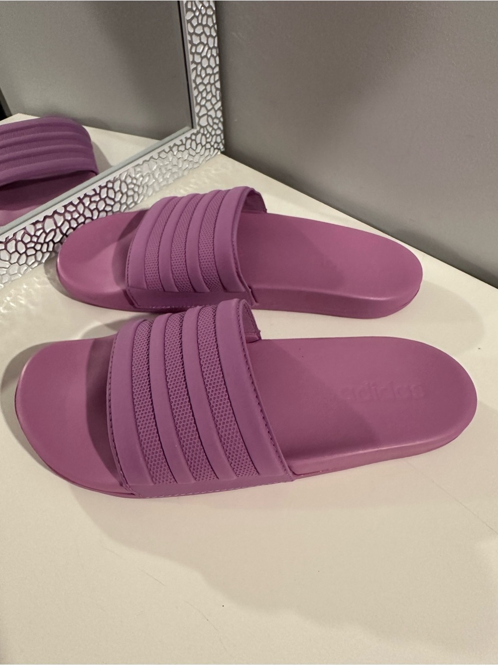 Adidas Originals Adilette Slides in Purple Men’s size US 9